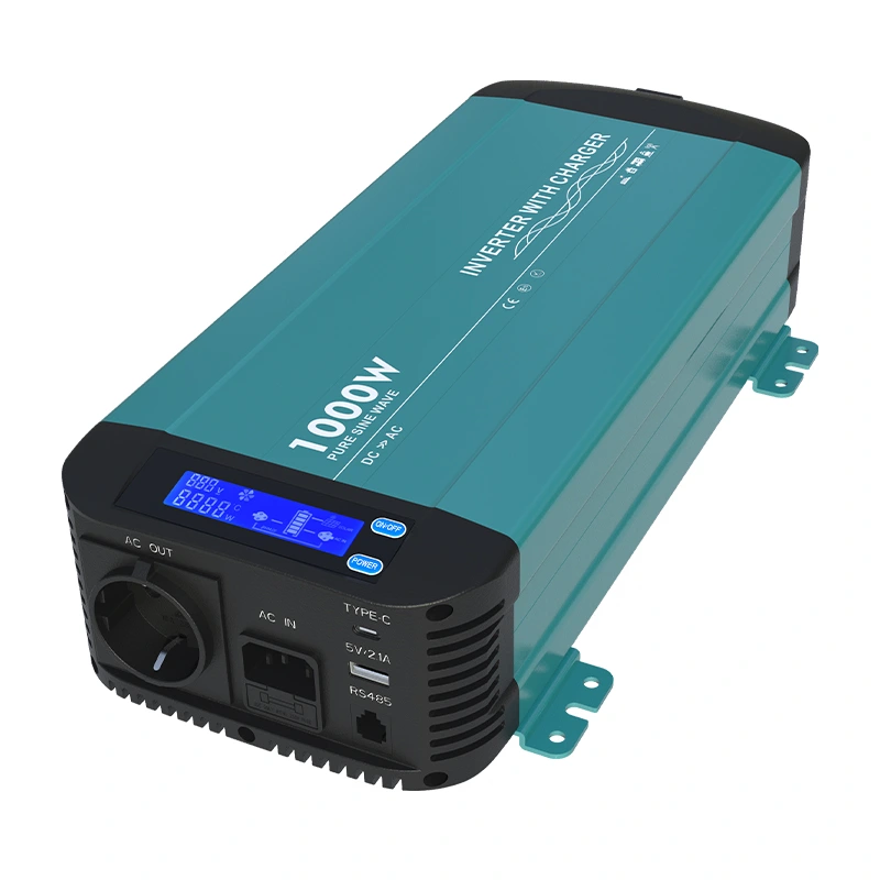 charger hk1000pc နှင့်အတူ 1000w စင်ကြယ်သော sine လှိုင်း inverter