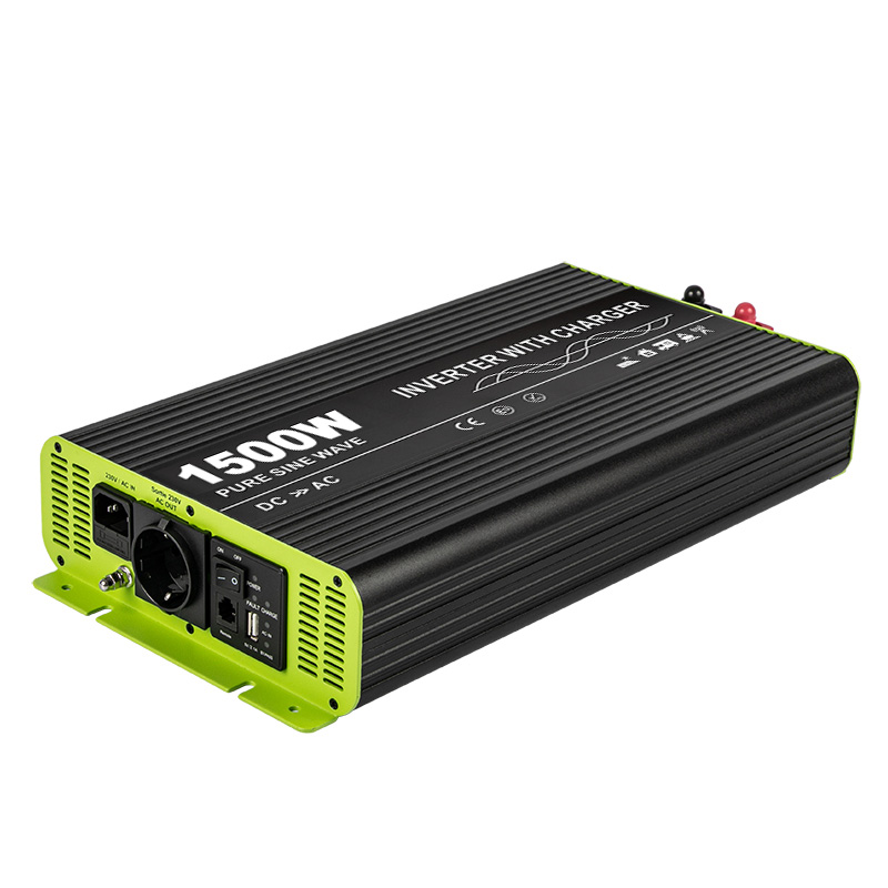 အားသွင်းကိရိယာဖြင့် 1500w Pure Sine Wave Inverter